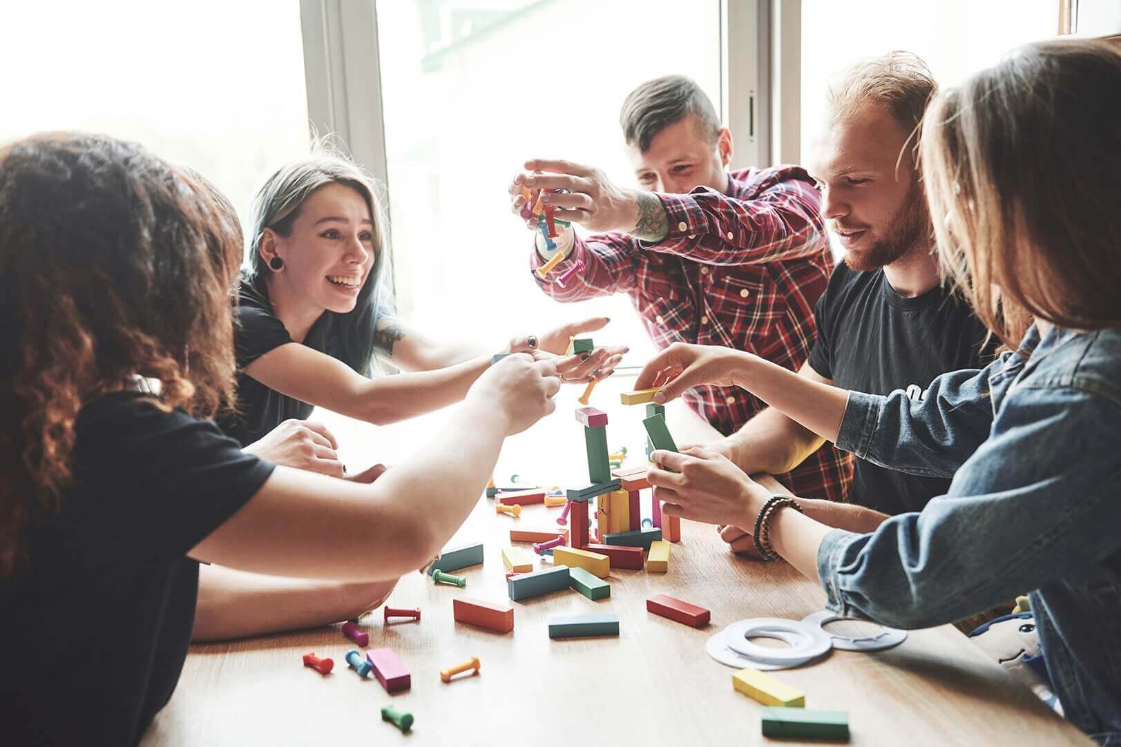 Students for play therapy course with psychologist from Mindsight Clinic learning what is play therapy