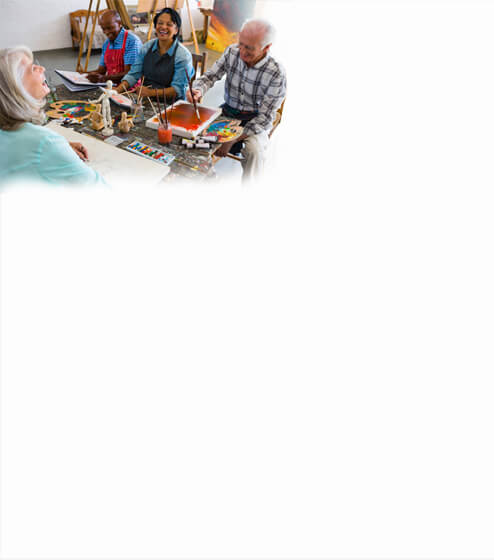 Art Therapy course cover promoting creative expression for emotional healing.