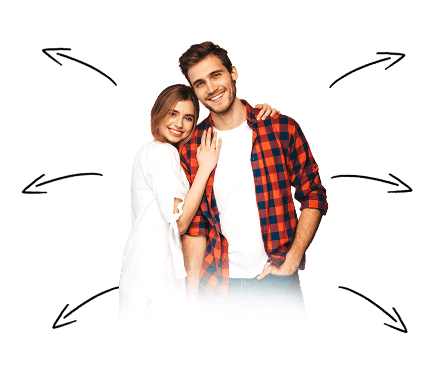 Happy couple after taking relationship counselling from Mindsight Clinic